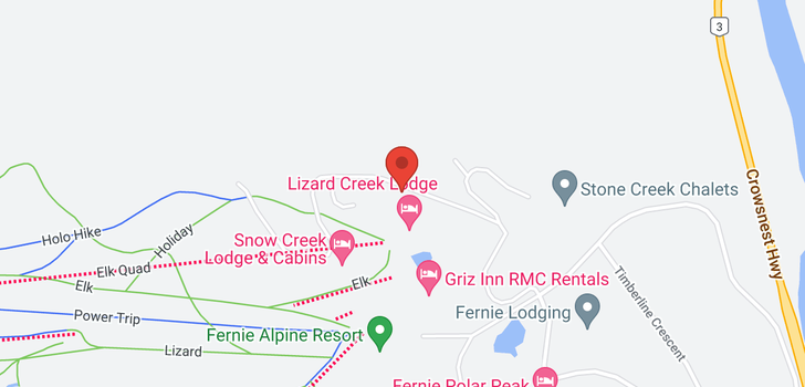 map of #2212 5350 HIGHLINE Drive
